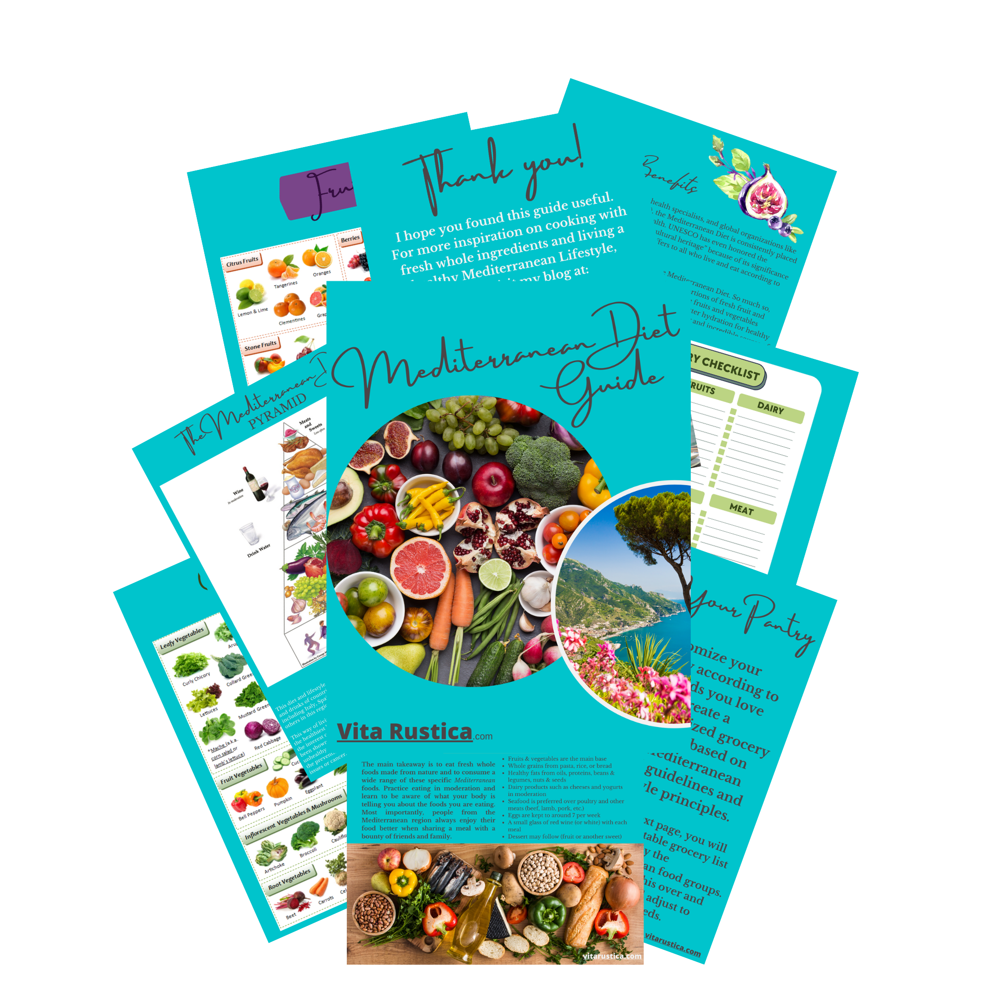 Complete Beginners Mediterranean Diet E-Book Guide To Start