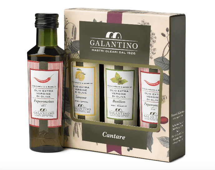 Frantoio Galantino CANTARE Extra Virgin Olive Oil Gift Set